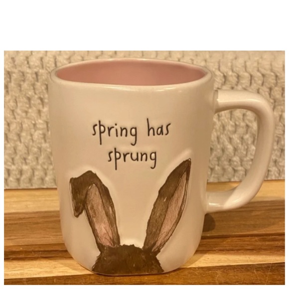 NEW Rae Dunn Easter Mug Set ~ Spring Has Sprung & Spring - Picture 3 of 3